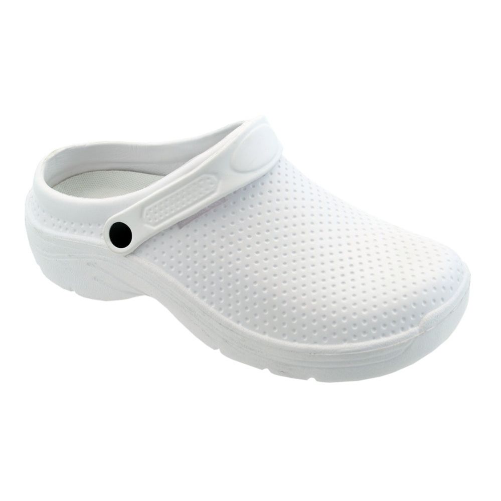 18 Pieces of Women's Nurse Clogs White
