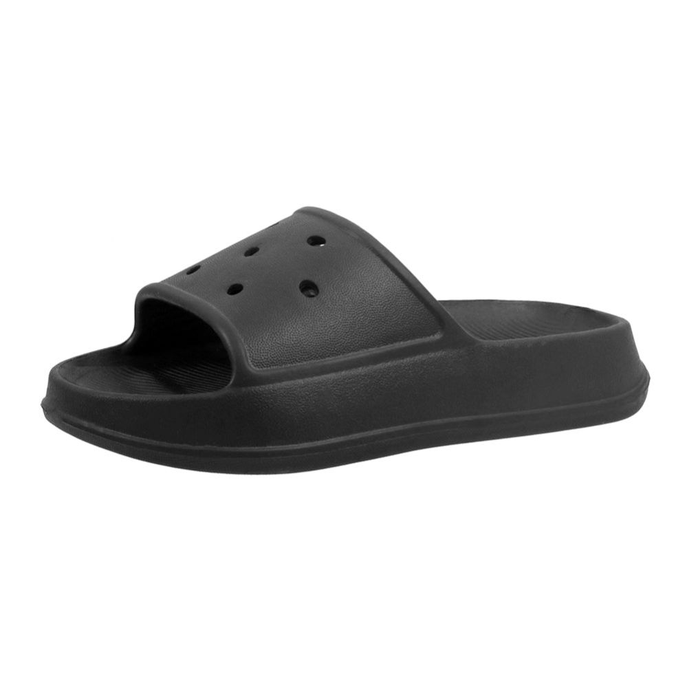18 pieces of Big Kid's Perforated Slide Black