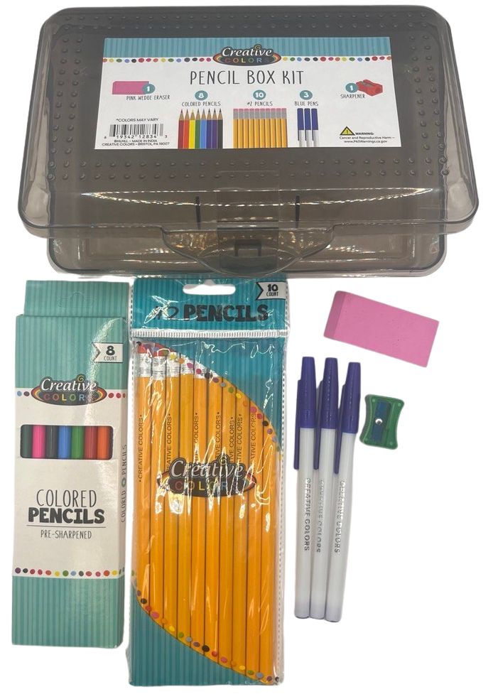 24 Sets of School Supply Kit
