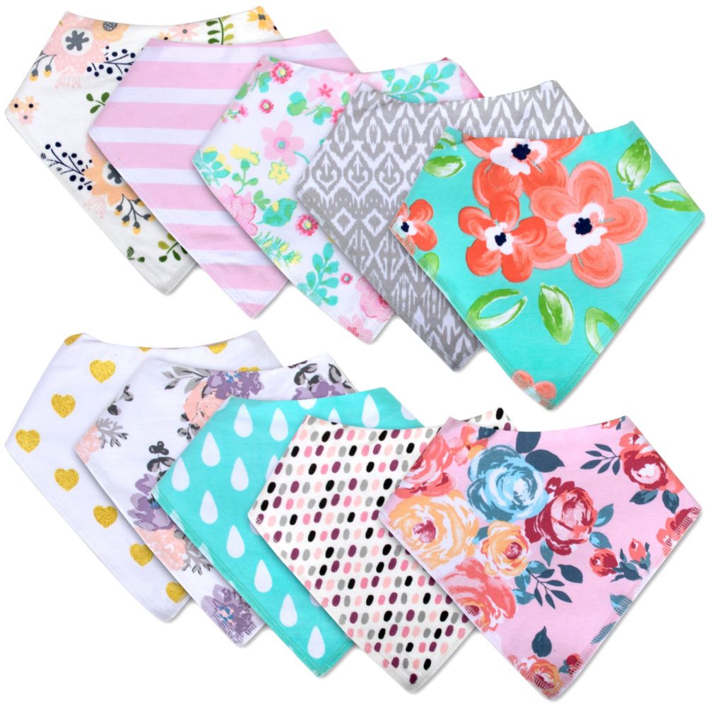 24 Pieces of Baby Bodysuit - Girls Colors 9 Months