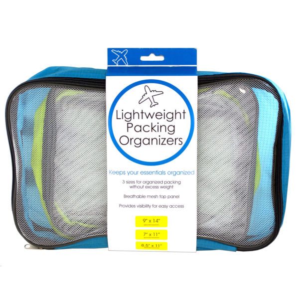 4 pieces of Lightweight Packing Organizers Set
