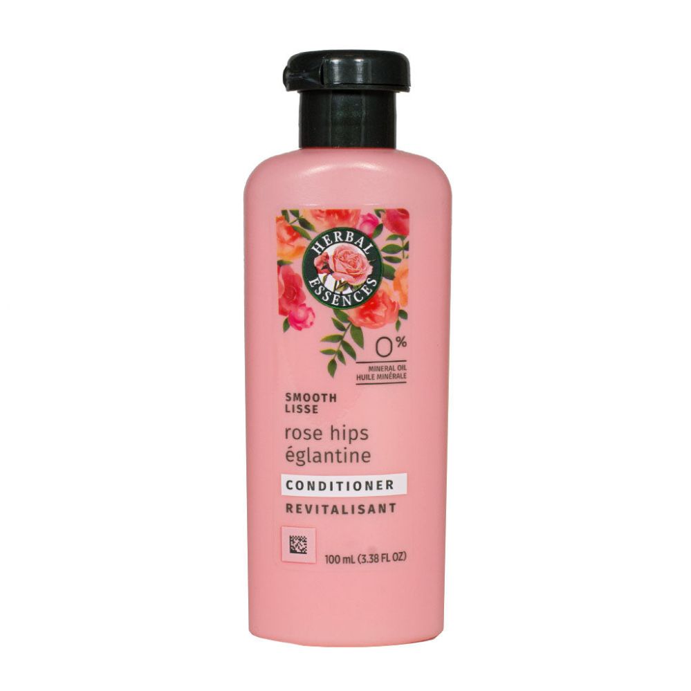 24 Pieces of Travel Size Herbal Essences Rose Hips Smooth Conditioner  3.38 oz.