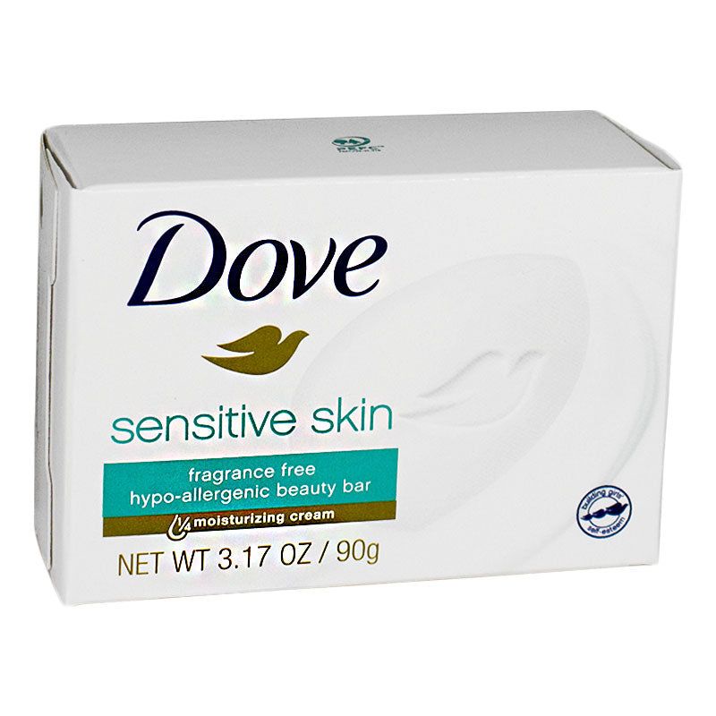 8 Pieces of Dove Sensitive Skin Soap Bar - 3.17 oz.