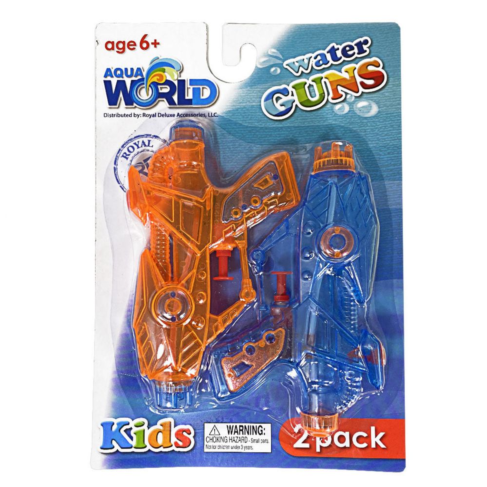 24 pieces of Aqua World Water Guns - Pack Of 2