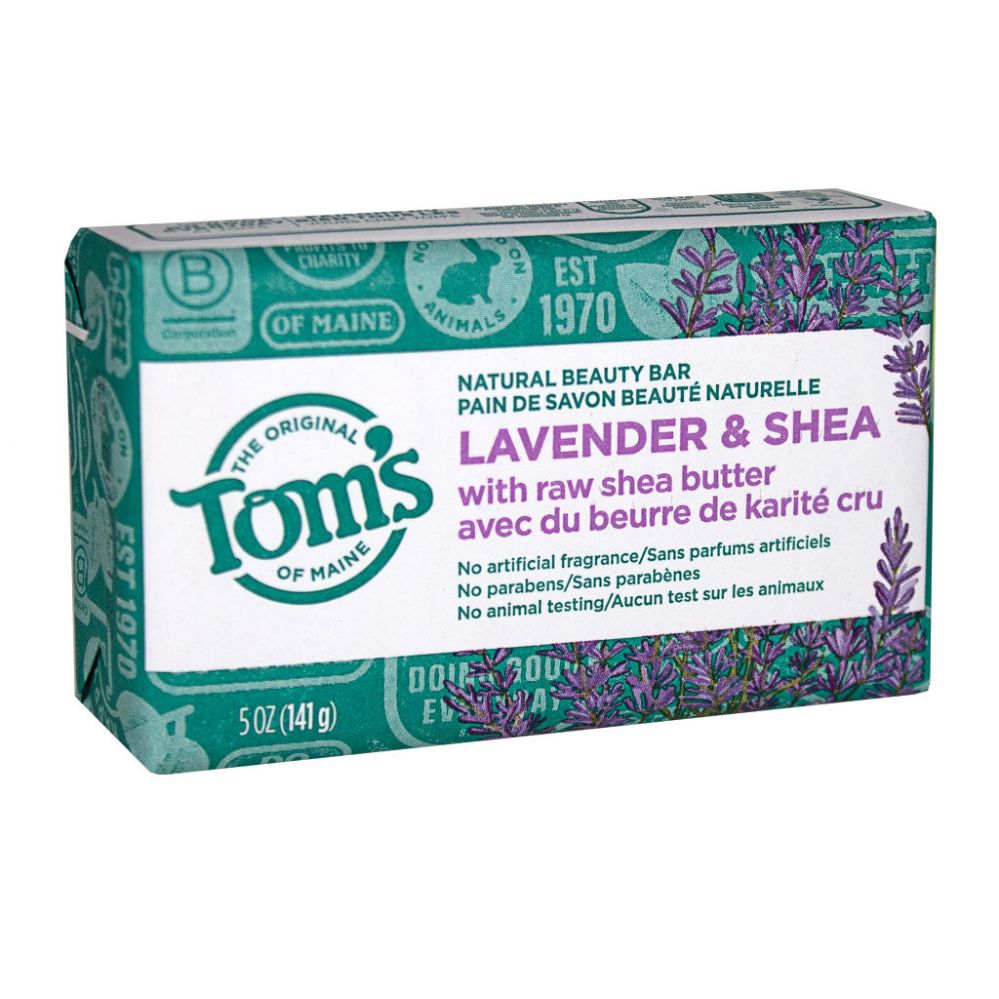 36 Pieces of Tom's of Maine Lavender & Shea Beauty Bar 5 oz