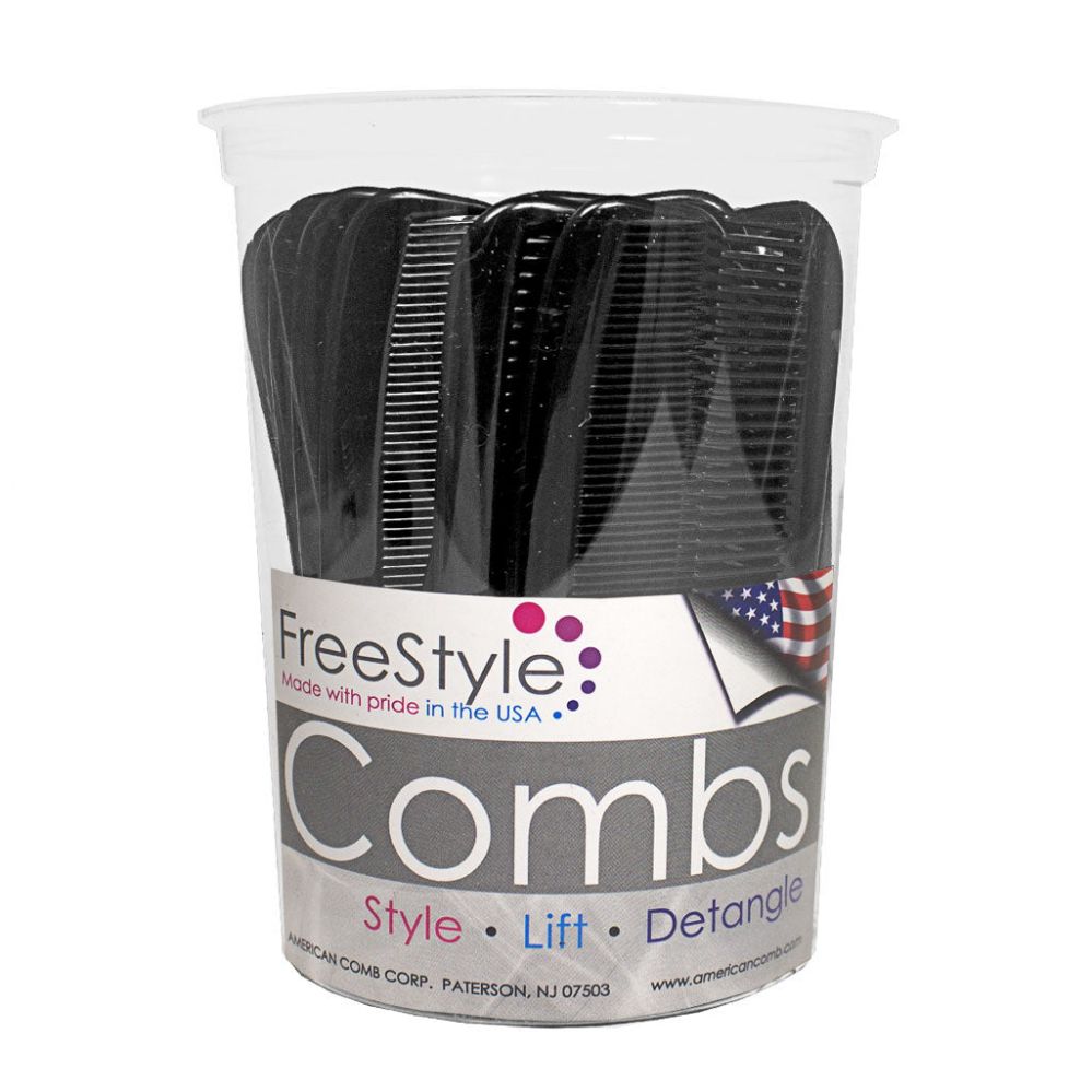 48 Pieces of FreeStyle Pocket Comb Bucket - 5 in.