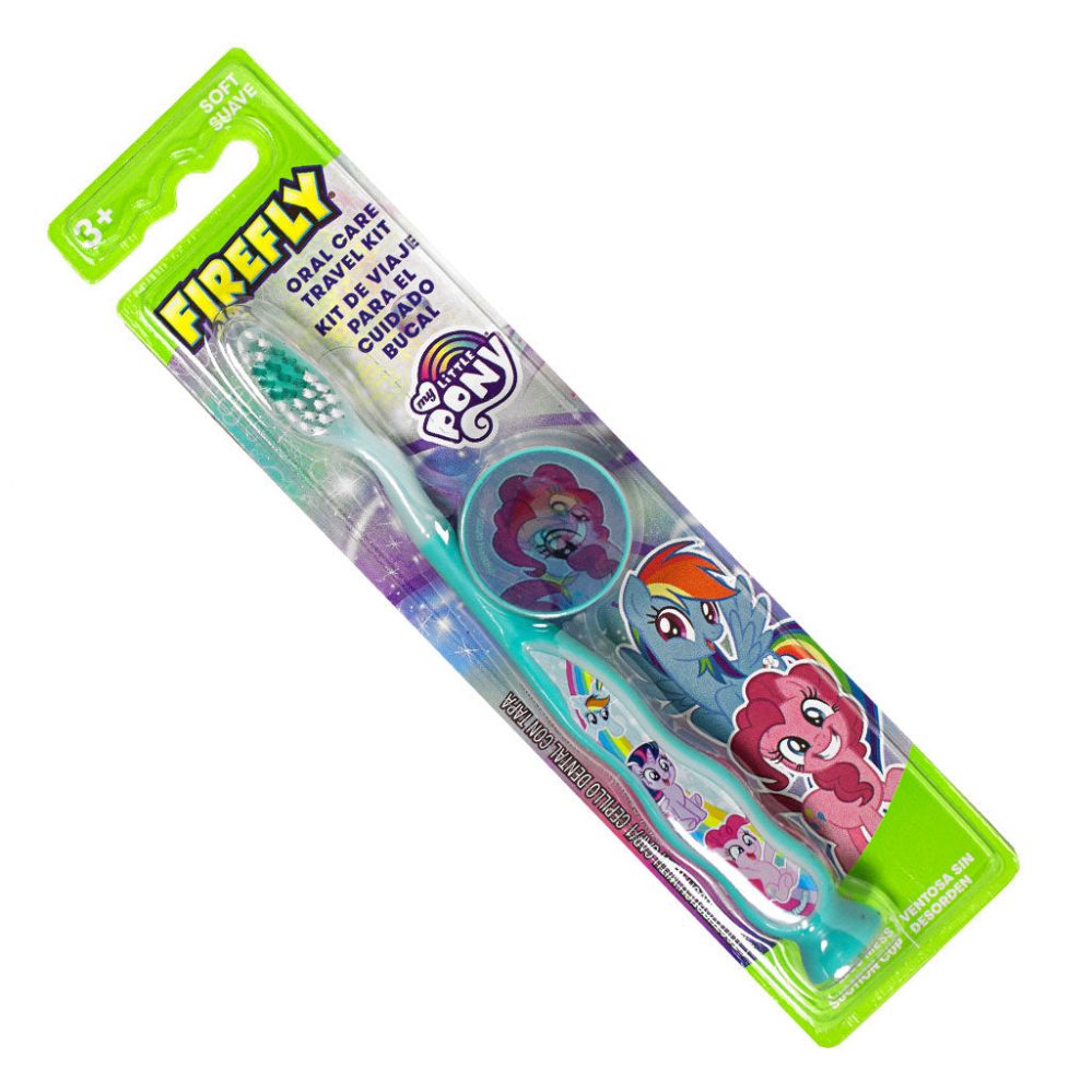 6 Pieces of Firefly My Little Pony Soft Toothbrush with Cap