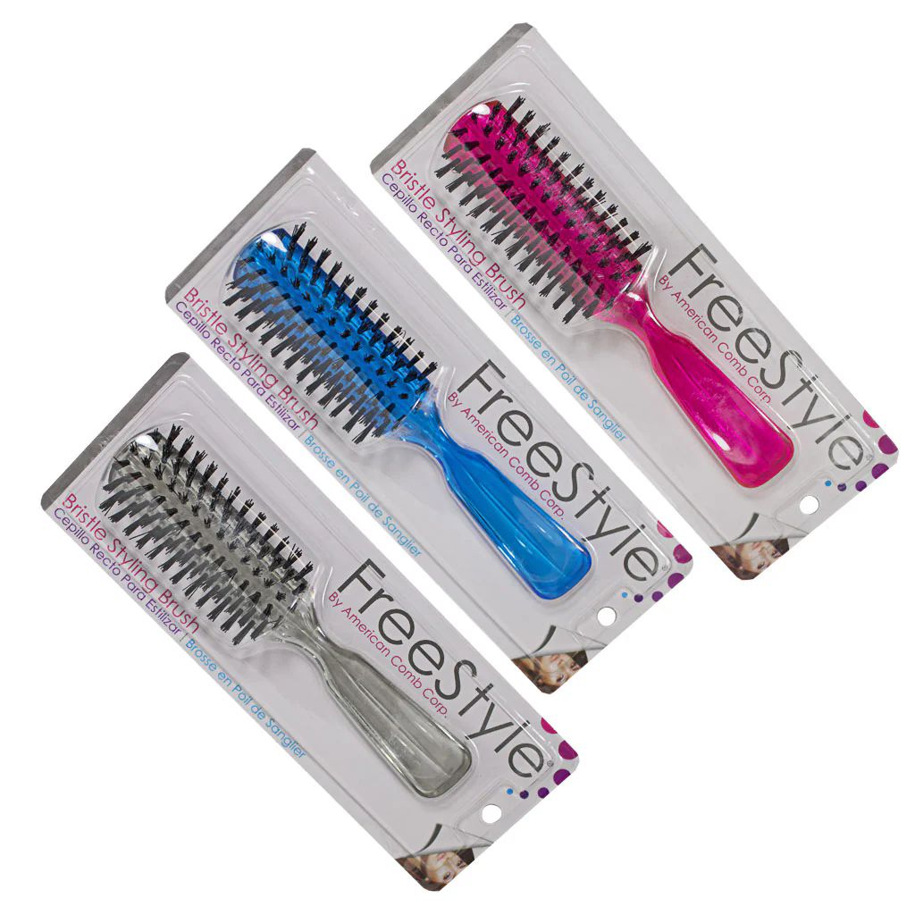 12 Pieces of FreeStyle Bristle Styling Brush