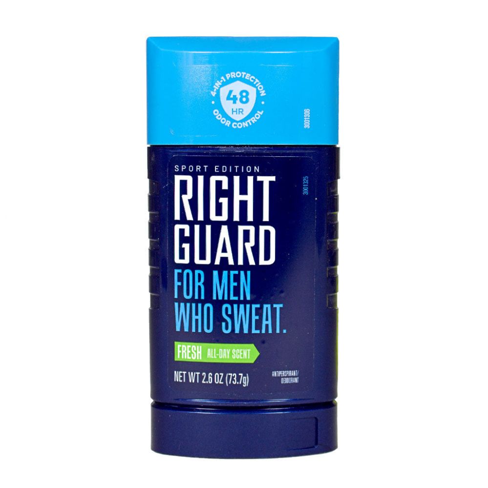 12 Pieces of Right Guard Sport Invisible Solid AP Fresh 2.6 oz.