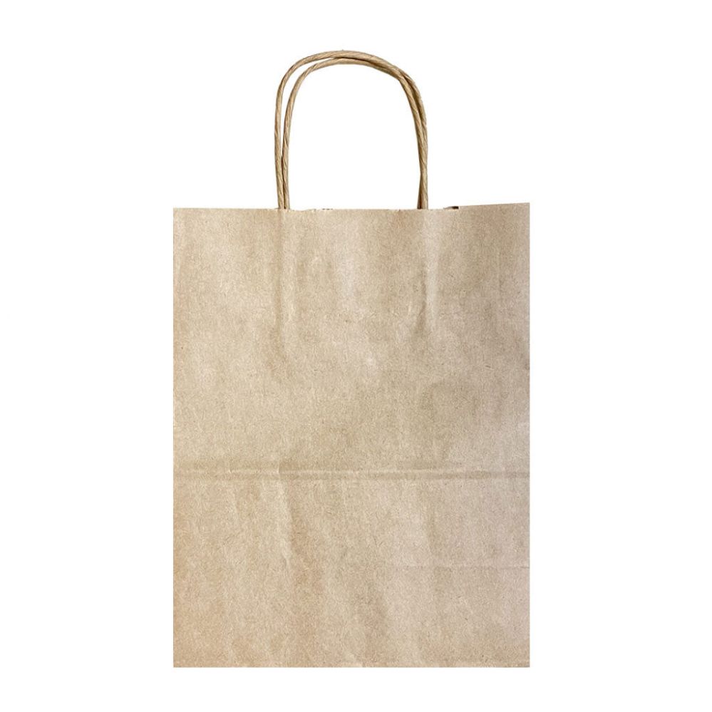 24 pieces of Kraft Paper Shopping Bag