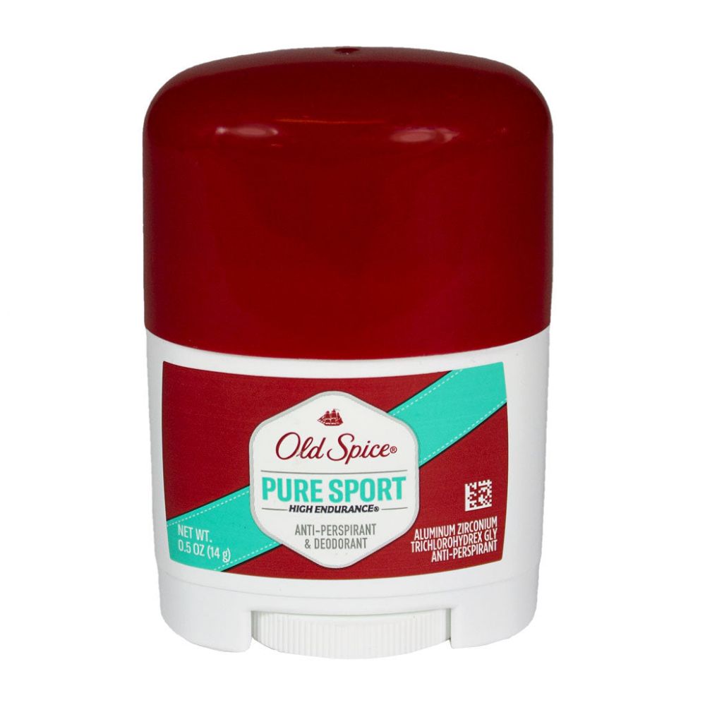 24 Pieces of Travel Size Old Spice Pure Sport Deodorant - 0.5 oz.