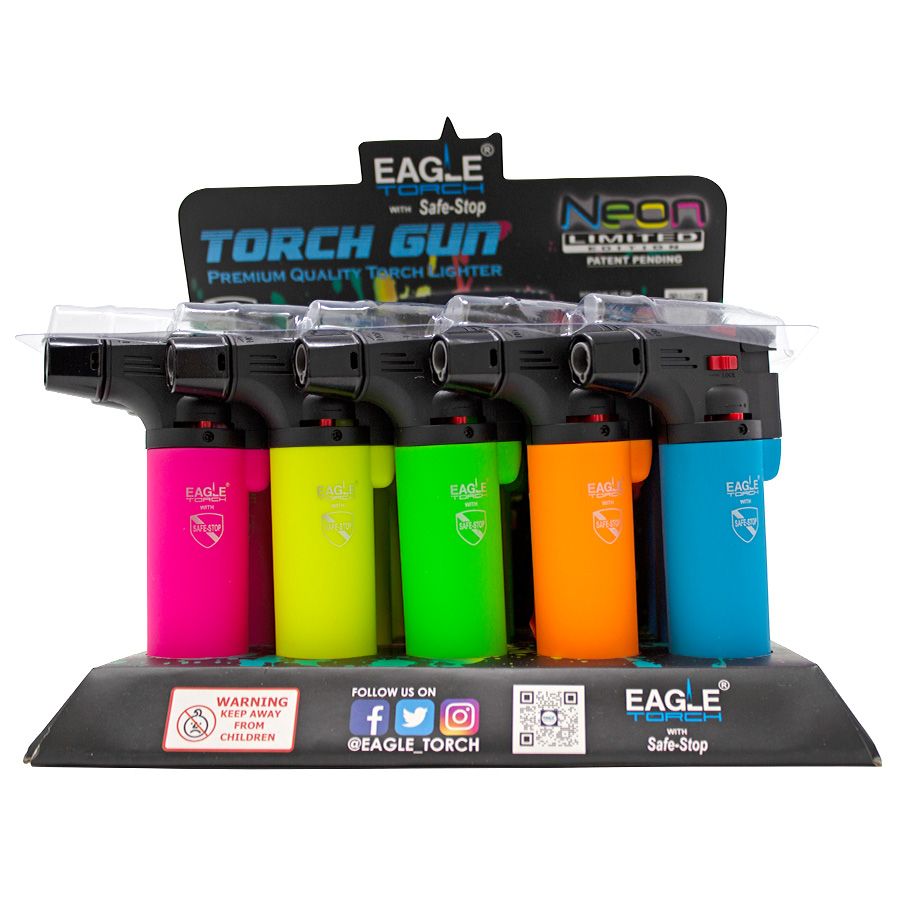 180 pieces Eagle Torch Lighter 1 Ct Neon Gun (pt101n 180 pieces Eagle Torch Lighter 1 Ct Neon Gun (pt101n