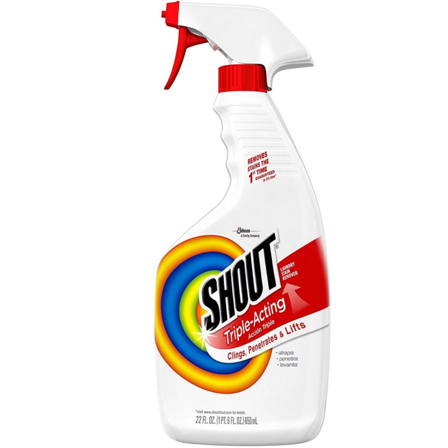 8 pieces of Shout Laundry Stain Remover 22 Oz Triple Action With Trigger