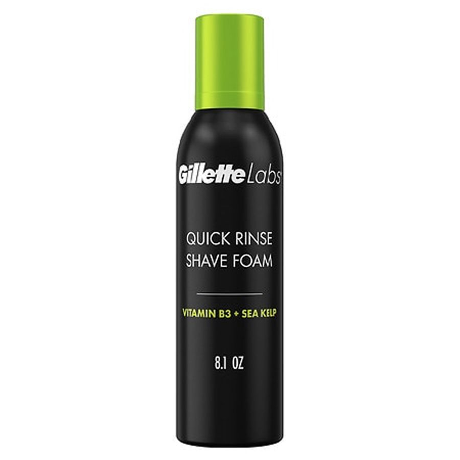 6 pieces of Gillette Labs Shaving Foam 229 Gm Quick Rinse With Vit b3