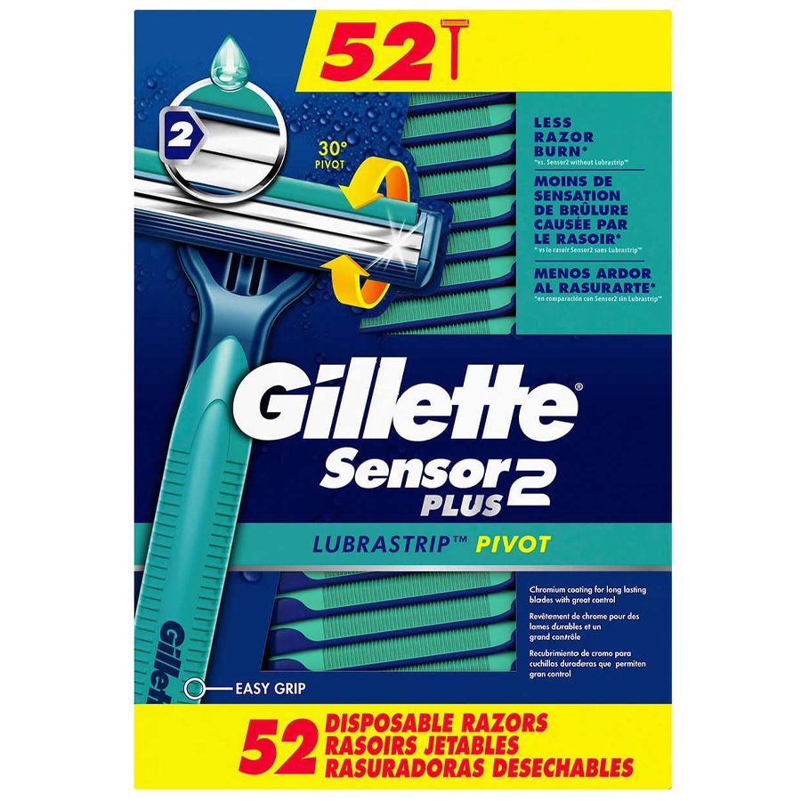 780 pieces of Gillette Sensor Plus 52ct