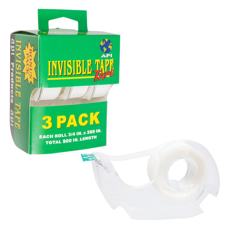 144 pieces of 3 Pack Invisible Tape