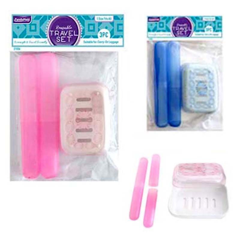 96 pieces of 3 Pc Travel Set