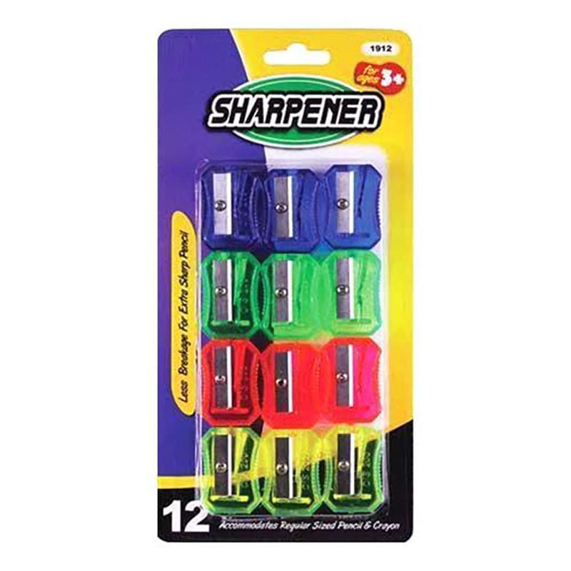 144 pieces of Pencil Sharpeners 12 Pack
