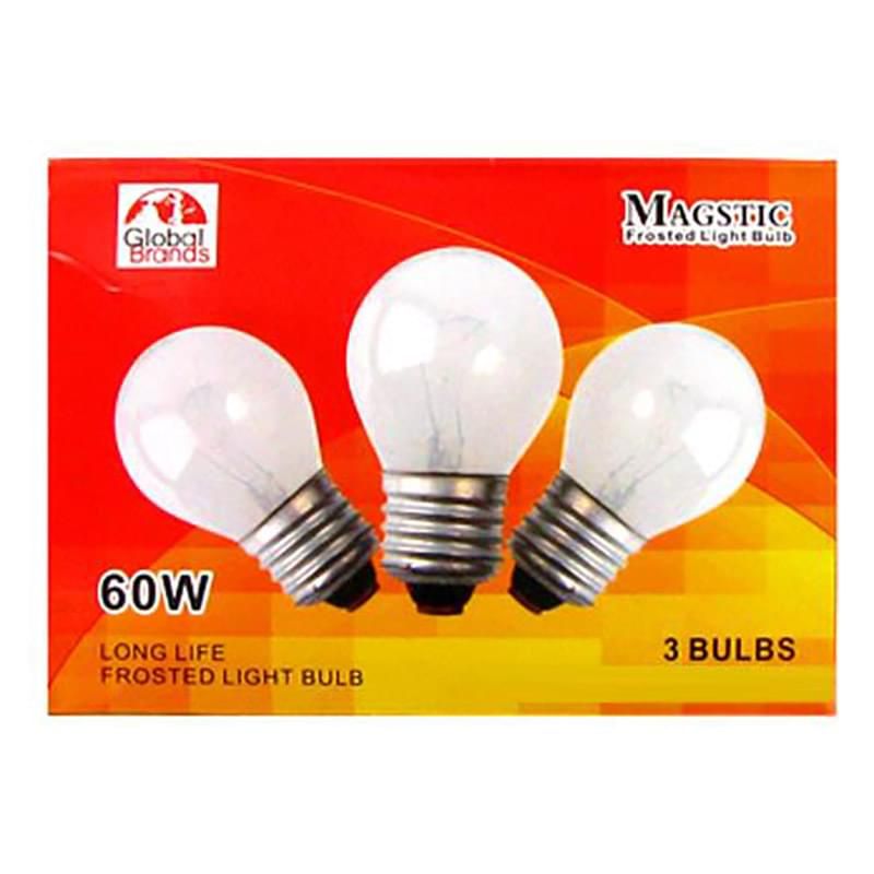 40 pieces of 3 Pc Soft White Light Bulbs 60 Watt