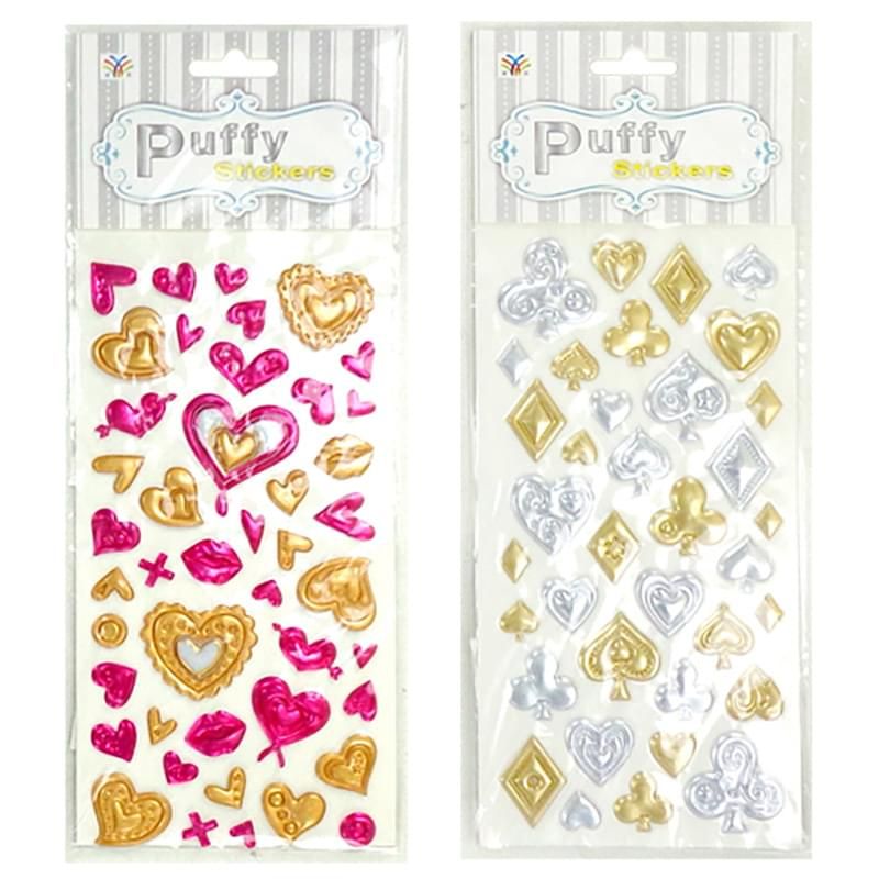 1200 pieces of Puffy Stickers 30 Assorted Styles