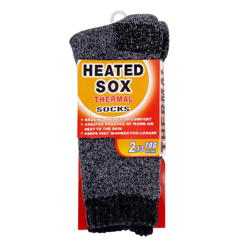 120 pieces of Thermal Heater Socks Charcoal Color