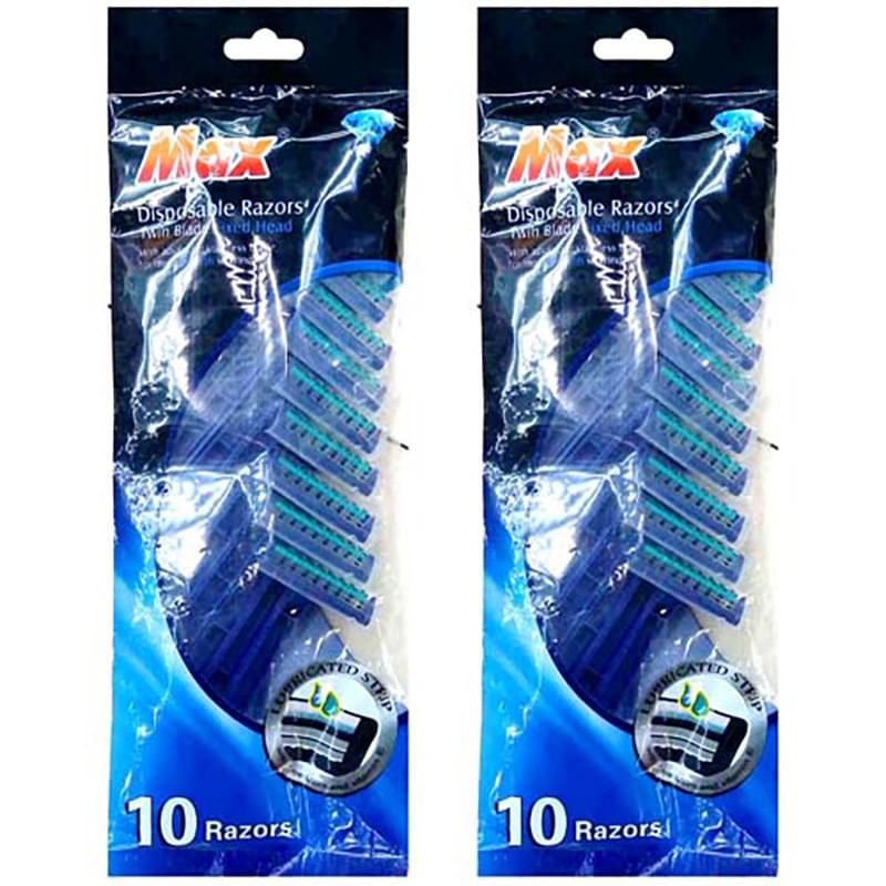 200 pieces of 10pc Mens Razors