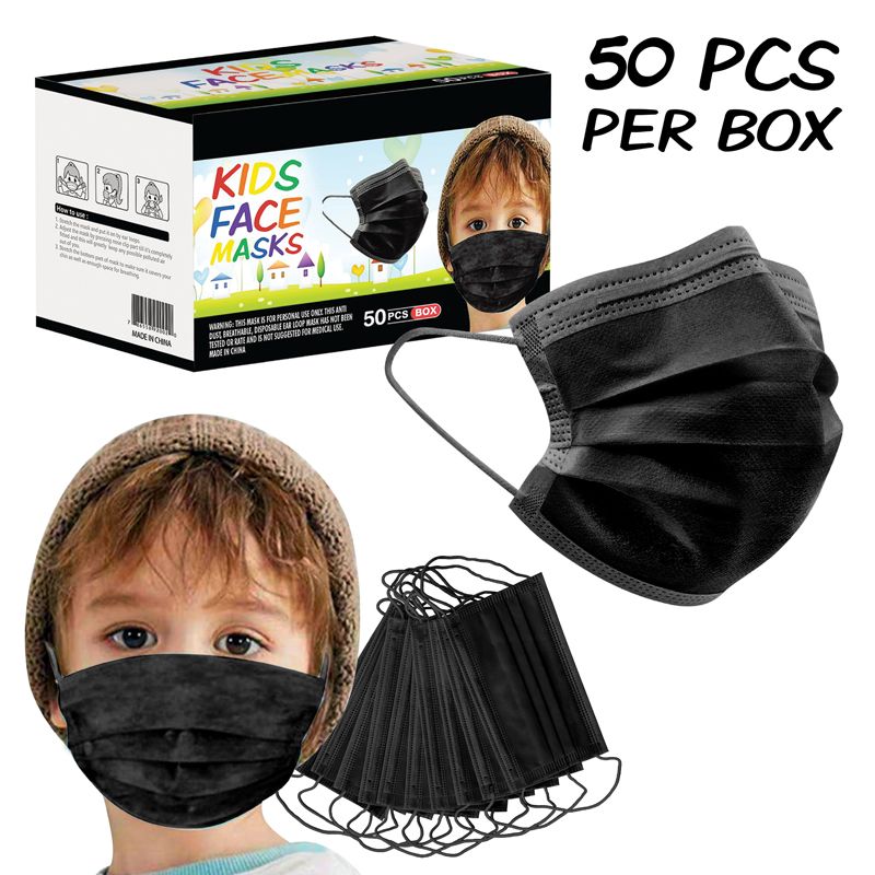 Whosale lot 50 hotsell pcs cloth kids masks