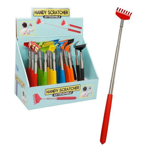288 pieces of 48pc Back Scratcher Display - Extendable 26-37"