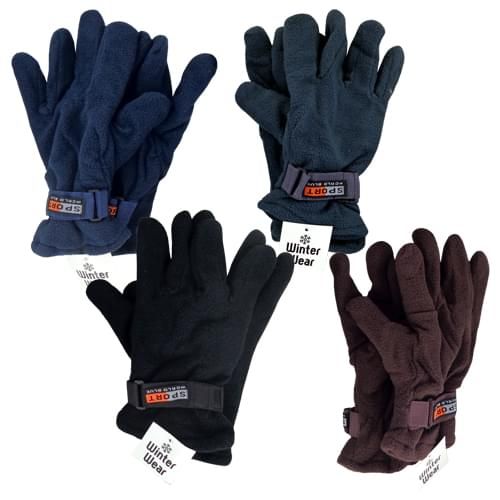 120 pieces of Fleece Sports Gloves For Men