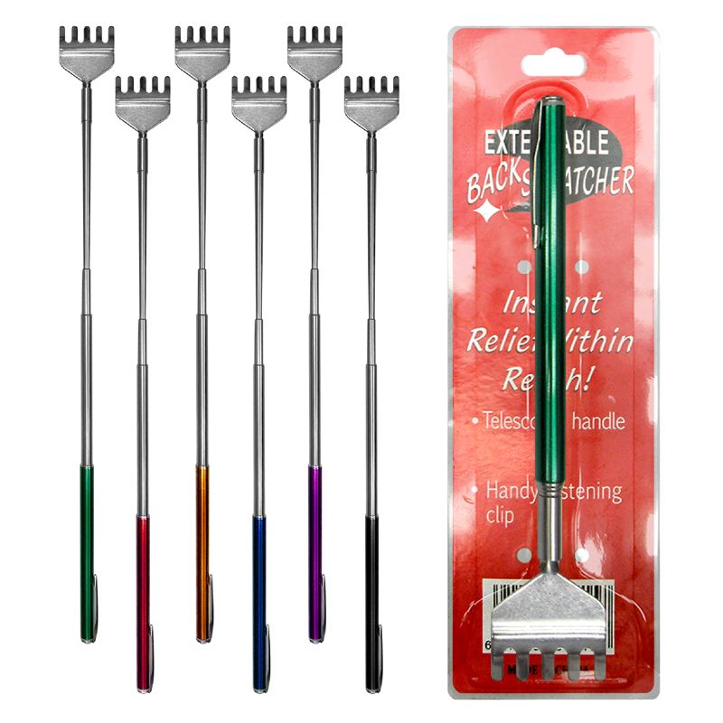 420 pieces of Extendable Back Scratcher Tie On Card