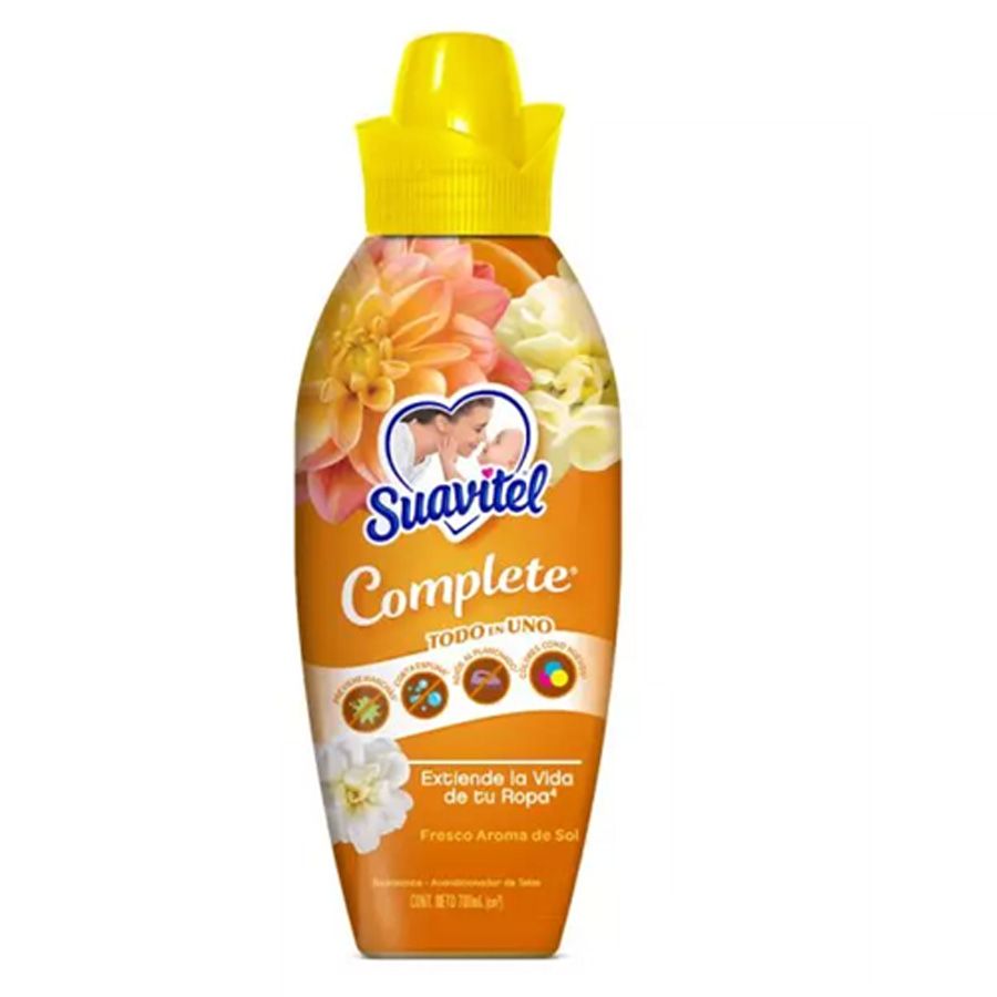 12 pieces of Suavitel Fabric Softener 700 Ml Aroma De Sol