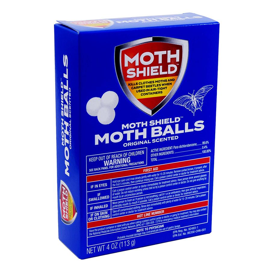 24 pieces Moth Shield Moth Balls 4 Oz Original - Pest Control - at ...