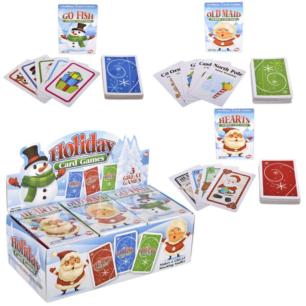 144 pieces of Christmas Card Games