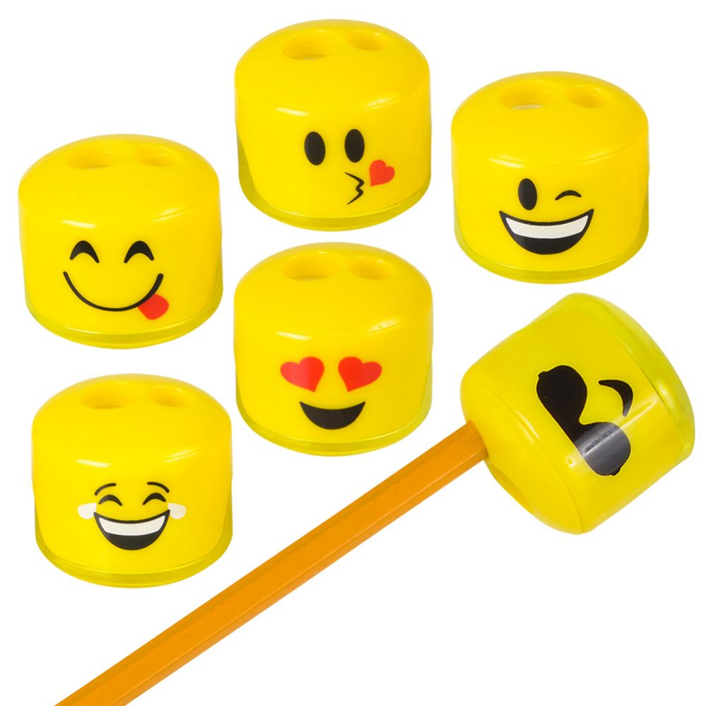 576 pieces of 1.5" Emoticon Sharpener