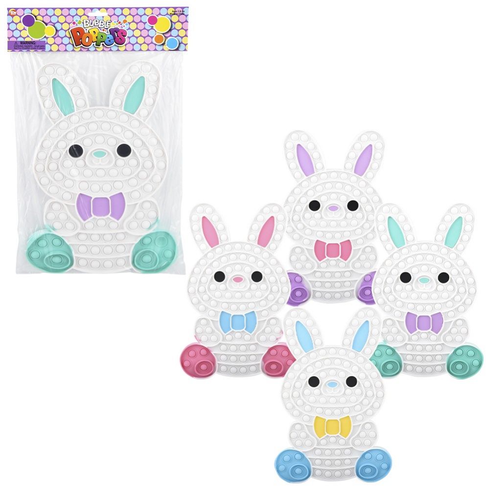 48 pieces of Easter Bunny Mega Bubble Popper 14"
