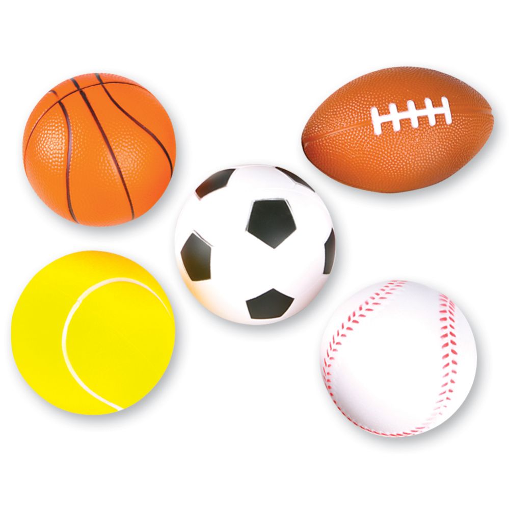 144 Pieces of 3.5" Foam Sports Balls