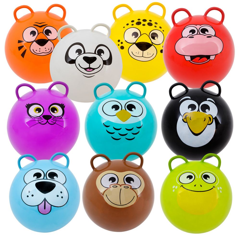 40 Pieces of 20" Animal Hopper Balls