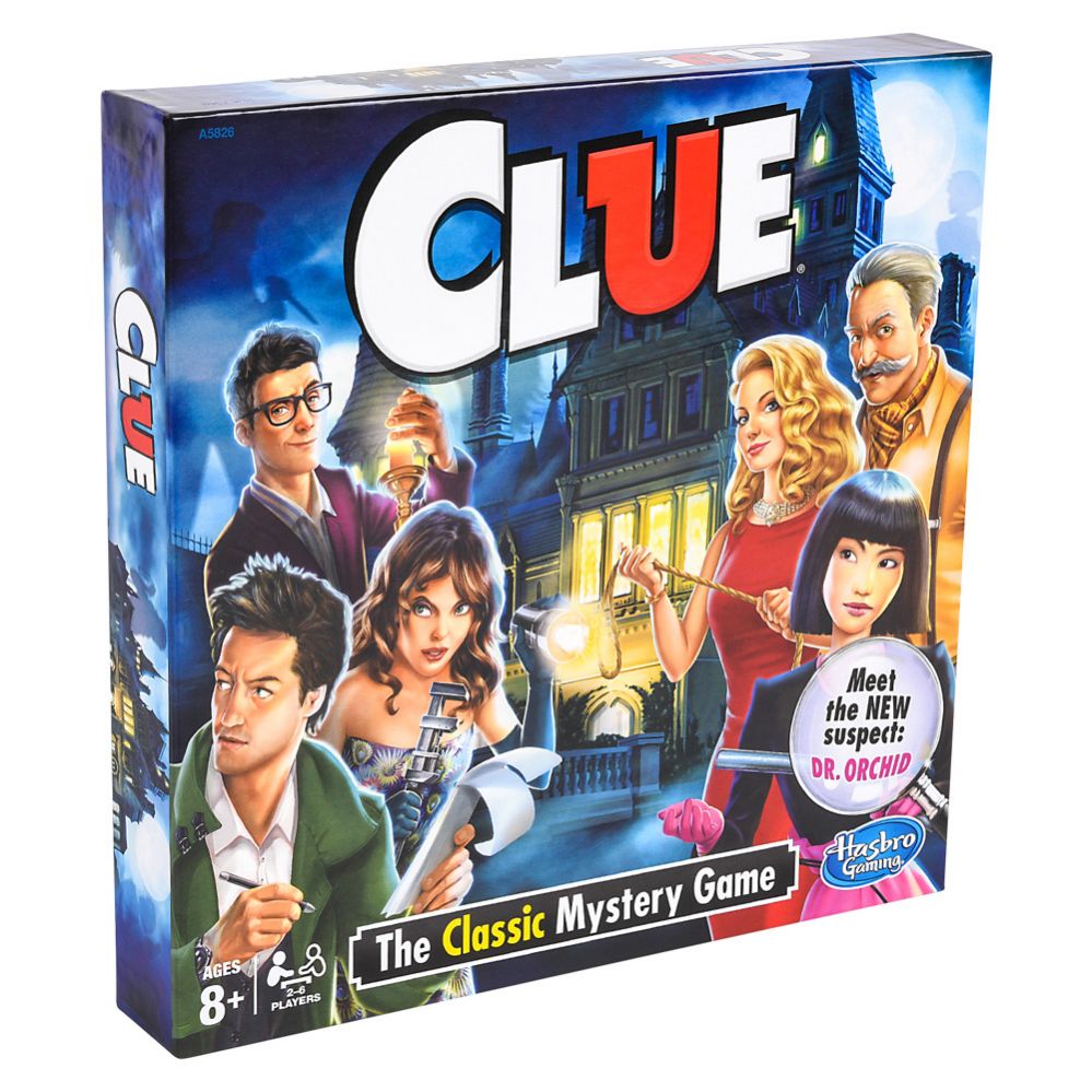 6 pieces Hasbro Clue Board Game - Card Games