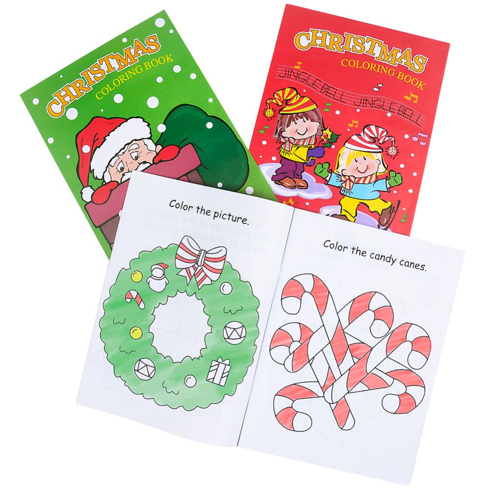 360 pieces of Christmas Coloring Book 9" X 11" 12 Pages