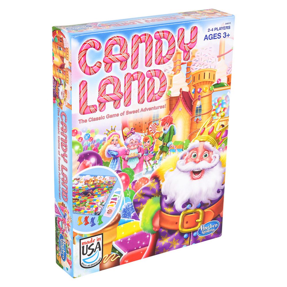 6 pieces of Hasbro Candyland Board Game