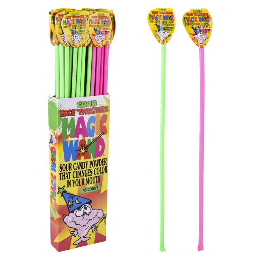96 pieces of Magic Wand Candy 2.43oz 48ct