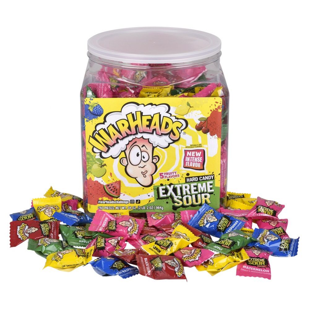 1440 pieces of Warheads Extreme Sours