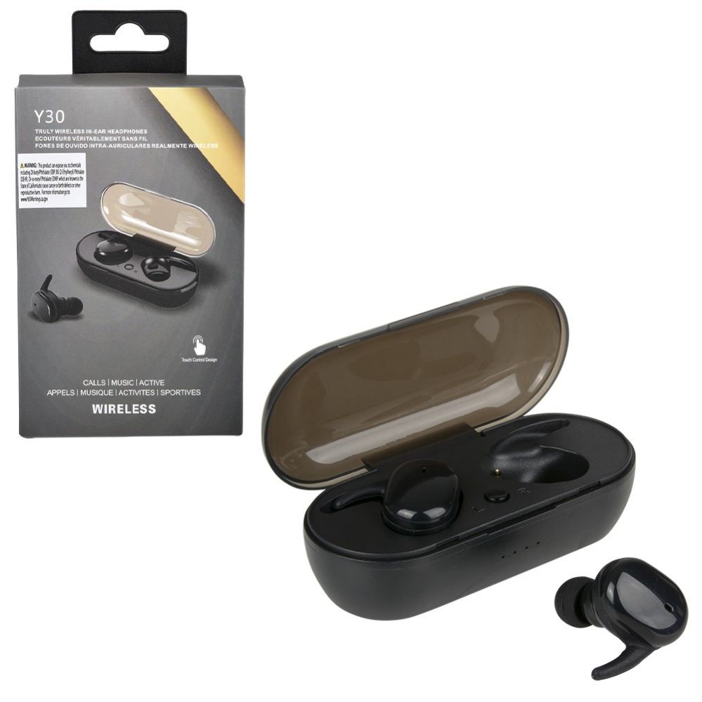 24 pieces of Black Wireless Ear Buds