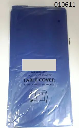 72 Pieces of Royal Blue Round Table Cover 84in