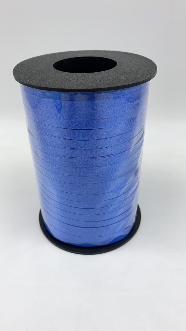48 Pieces of Royal Blue Curling Ribbon 500 Yards