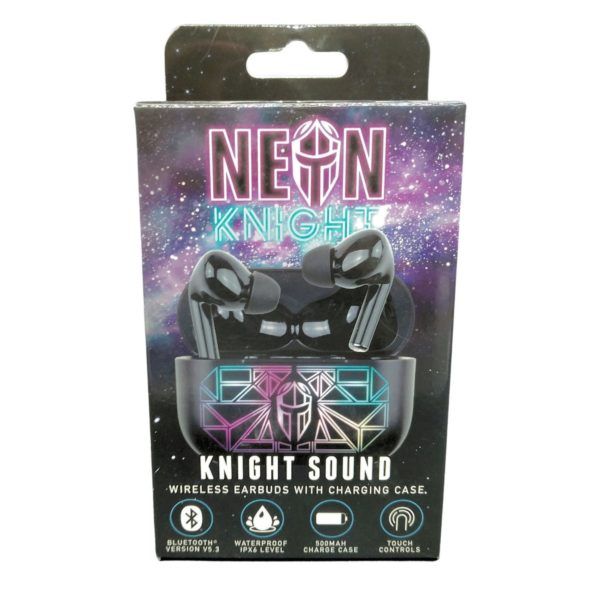 12 pieces of Neon Knight True Wireless Earbuds With Charging Case