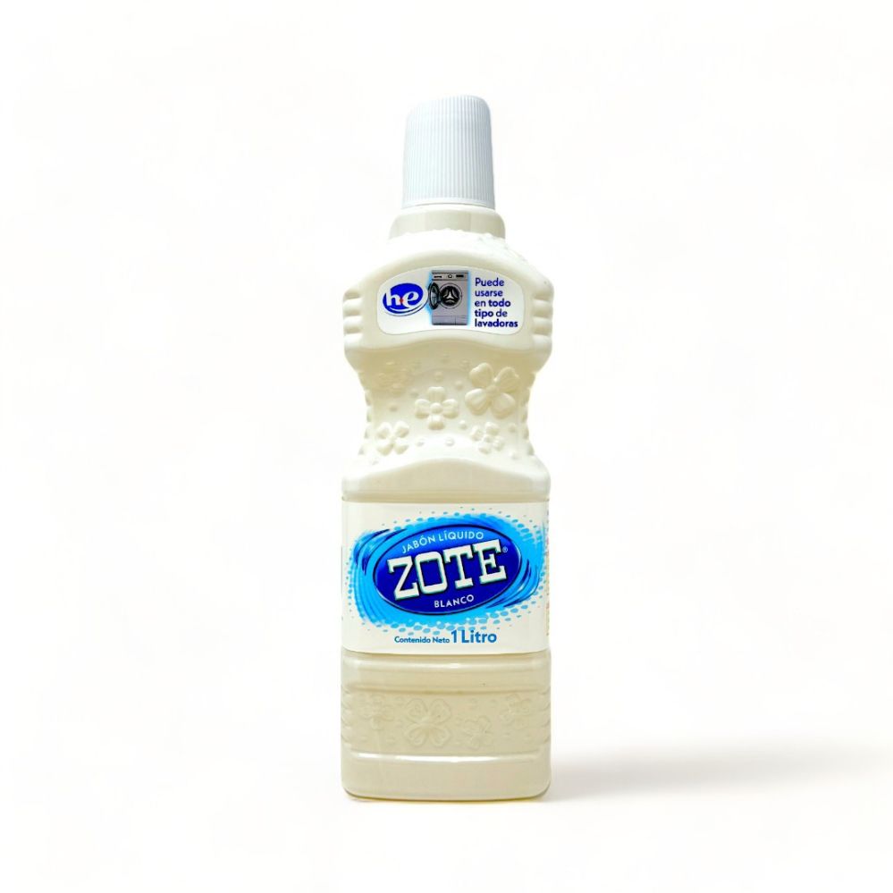 12 Pieces Zote Liquid Blanco 1l Laundry Detergent at