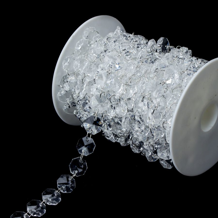 6 pieces of Acrylic Beads In A Roll 10yds