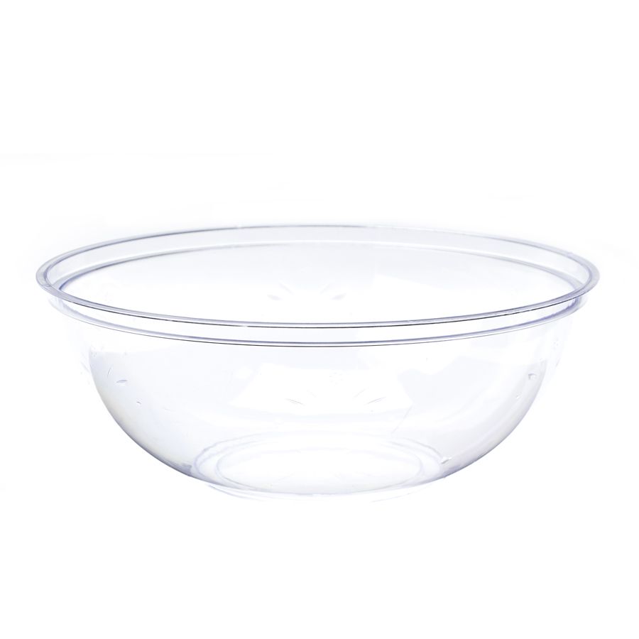 24 pieces of Plastic Serving Bowl - Clear
