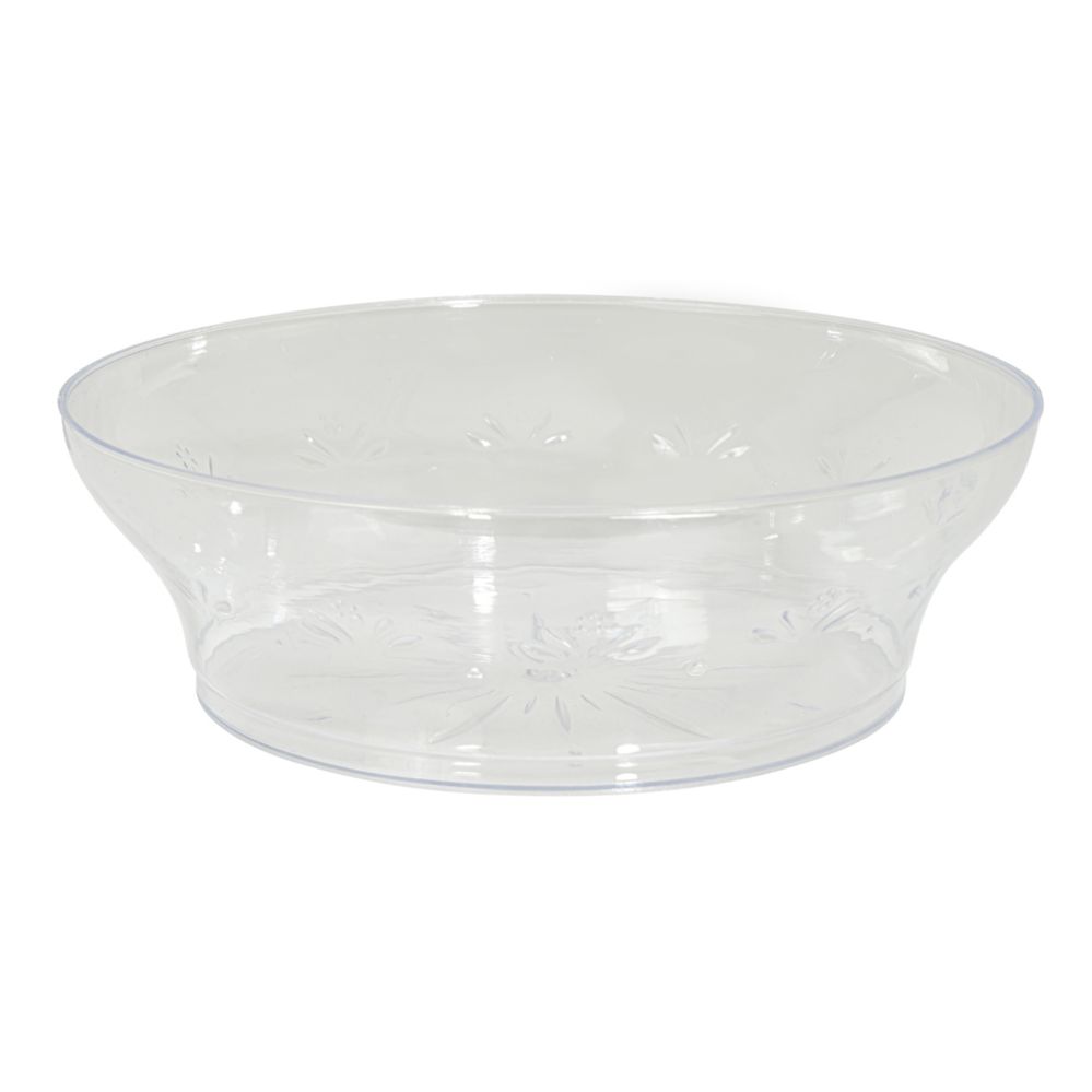 24 pieces of Plastic Classic Bowl 10oz 12pc/pack - Clear